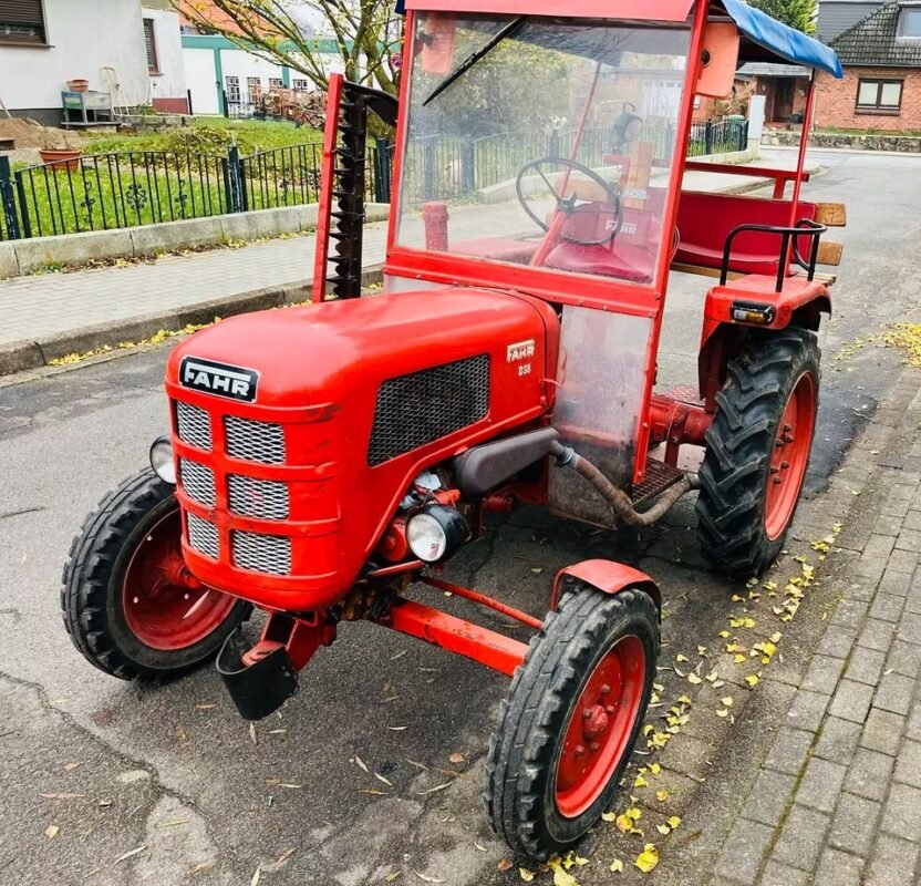 Deutz FAHR D88 Oldtimer Trecker Kleintraktor Schlepper Mähbalken