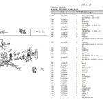 Onderdelenlijst voor Deutz Fahr DX 3.10, 3.30, 3.50, 3.60, 3.65 StarCab