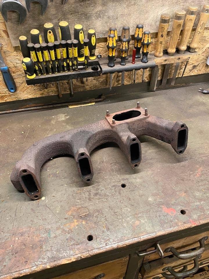 Uitlaatspruitstuk voor Deutz F4L912/ F4L913 uitlaatspruitstuk – Bild 3