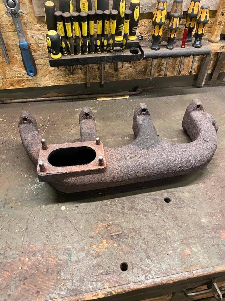 Uitlaatspruitstuk voor Deutz F4L912/ F4L913 uitlaatspruitstuk – Bild 1