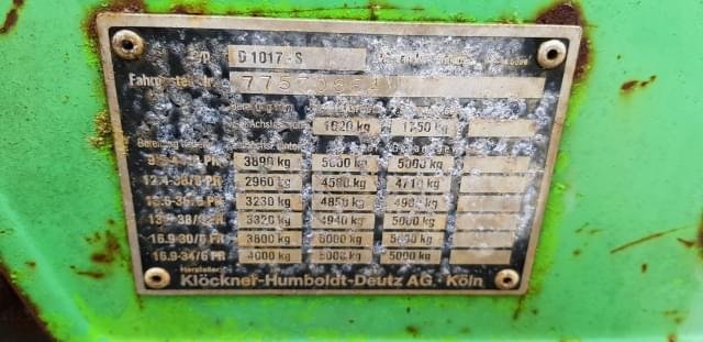 Deutz D7807c Breaking voor reserveonderdelen – Bild 2