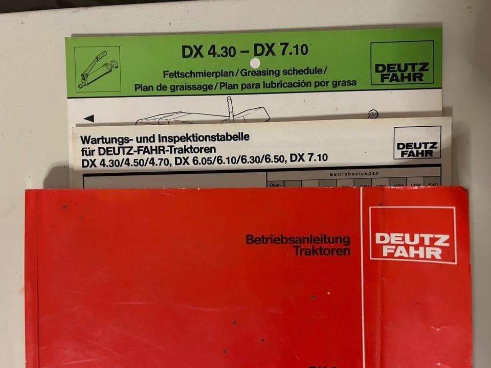 Deutz Gebruiksaanwijzing DX 4.30 4.50 4.70 6.05 6.10 6.30 6.50 – Bild 3