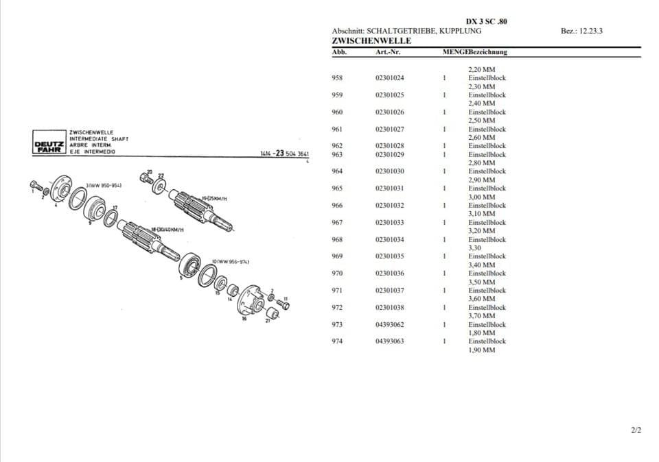 Onderdelenlijst voor Deutz Fahr DX 3.10, 3.30, 3.50, 3.60, 3.65 StarCab – Bild 3